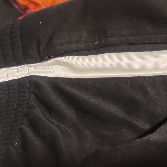 Nike vintage travis scott Black white stripe basketball zip ankle track pants L - Picture 7 of 8